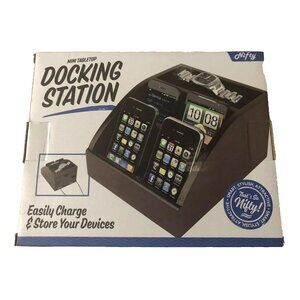 Mini Tabletop Docking Station For Smartphones & Digital Devices
